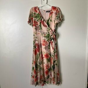 Karl Lagerfeld Floral Wrap Dress 🌸